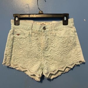lace shorts